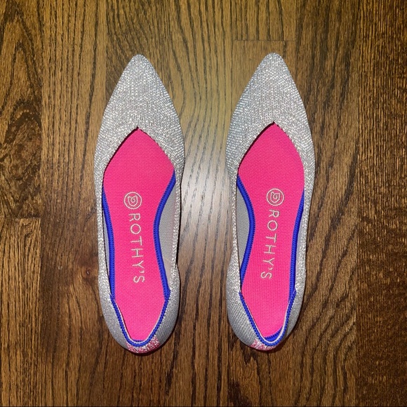 Rothy’s The Point Iridescent Size 6 - Picture 2 of 6